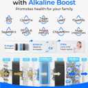 Waterdrop G5P700A Alkaline Mineral pH+ Reverse Osmosis Water Filter, NSF/ANSI 58 & 372 Certified, 700G Reverse Osmosis System, 8 Stage RO Water Filtration System, 2:1 Pure to Drain, Smart LED Faucet