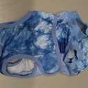 Recovery Suit for Female & Male Dogs After Surgery, Breathable Dog Onesie Cone Alternative, Anti-Licking Surgical Suit for Spay Neuter Wounds,  Blue Tie Dye, XS(Back:11"-13")