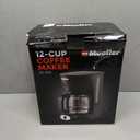 Mueller 12-Cup Drip Coffee Maker Machine with Anti-Drip System, Permanent Filter, Glass Carafe, and Auto Keep Warm Function