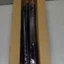 2Pack Tension Curtain Rod for Windows 29 to 64 inch, Never Rust adjustable curtain rod Black tension curtain rods no drilling, 7/8 Inch spring tension curtain rod for Doorway Closet Door