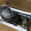 1Burner Propane Gas Cooktop,Camping Portable LPG Gas Stove, Auto Ignition Stainless Steel Countertop with regulator burner grate