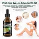 2 Pcs Cyperus Rotundus Oil for Hair Removal, Natural Cyperus Rotundus Oils to Reduce Unwanted Hair Growth, Soothing & Moisturizing, Shrinks Pores, Smooth Skin Care (2 Fl Oz (Pack of 2))