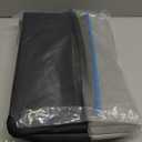 GXARTS Driver Side Bottom Perforated Leather Seat Cover Black Compatible with Volkswagen Jetta 2006 2007 2008 2009 2010