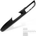 80994 Front Driver Side Door Armrest Compatible with 2010 2011 2012 2013 2014 Silverado Sierra Suburban Tahoe Yukon Avalanche Repair with Door Release Handle Above Armrest 27in,Replace 84127280 Black