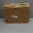 YoleShy 26'' Christmas Tree Collar Hand-Woven Natural Water Hyacinth Base Cover Beautiful Basket Xmas Tree Decor (Brown)