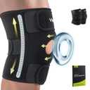 Knee Brace for Women and Men  Compression Knee Sleeve for Meniscus Tear, ACL, Arthritis Pain Relief, Knee Pain Support with Patella Pad for Fast Recovery & Optimal Supporttendonitis, running, squats, fitness, and sports injury rehabilitation . (Medium/Large, Black)
