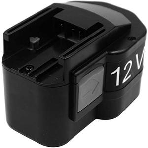 3000mAh Rechargeable Battery MIL12B NiMh Battery 12V Replacement for Milwaukee 12v Battery 48-11-1900 48-11-1950 48-11-1960 48-11-1967