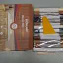 Boncart Wood Filler Sticks,12colors Wood Wax Crayons for Repairing Scratches, Scuffs, Cracks, and Nail Holes on Wood Furniture, Floors, Cabinets, Tables, and Doors