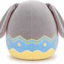 Easter Egg Bunny Shelly Plush Toy | Perfect Easter Basket Stuffer, Spring Decor 11"