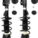 ECCPP Complete Struts Spring Assembly Front Struts Shock Absorber Fit for 2006-2012 for Toyota Yaris