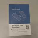 EMS Foot Massager for Neuropathy Relief, TENS Foot Nerve Circulation Stimulator for Pain Relief, Muscle Stimulator with 4 Body Pads, Relieves Swelling, Cramps, Plantar Fasciitis