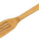 Wooden Spatula - 11.8 Bamboo Utensil Kitchen Cooking Tools Spoon, Stir Fry and Mixing, Essential Tools, Natural and High Heat Resistance for Non Stick Cookware