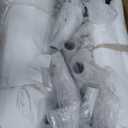 DWVO 20x40FT Large Party Tent Outdoor Canopy with Removable Sidewalls, Arched Windows, and Wave Roof Design for Wedding, Birthday, and Event Shelter, White