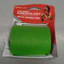 MUELLER Sports Medicine Kinesiology Therapeutic Tape, Quality Athletic Tape, Latex Free, 20 Pre-Cut I-Strips, 2" x 9.75" Each Strip (Big Lime)