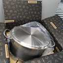 Tramontina Pro-Line Stainless Steel 9-Quart Dutch Oven Pot with Lid, NSF-Certified