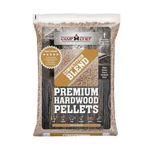Camp Chef Competition Blend BBQ Pellets, Hardwood Pellets for Grill, Smoke, Bake, Roast, Braise and BBQ, 20 lb. Bag