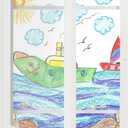 Kids Art Frames 10x12.5 - Front Opening Childrens Picture Frame Changeable, Wood Artwork Display Storage for Wall Mount, Magnetic Door Holds 50 Art Pieces for Drawings, 3D Picture, Crafts, Portfolio, White