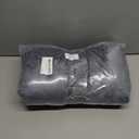 vctops Velvet Solid Chair Pad Super Soft Plush Washable Square Seat Cushion for Kitchen Dining Room (Darkgrey,20" x 20")