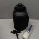 WATERSY 1 Gallon Water Bottle Insulated(Cold for 48 Hrs),BPA Free&Leak Proof,128oz Stainless Steel Water Jug with Handle for Gym,Hiking,Camping&Travel,Black Large Thermo