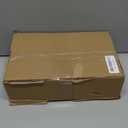 Blushtier 6 Pcs 5.3 Inch Ceramic Succulent Pots Stone Shape Bulk Rectangle Window Box Cactus Plant with Drainage Hole Succulent Planters Small Cactus Pots for Indoor Garden Office Table Decor Gift