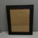 Americanflat 16x20 Picture Frame with Polished Plexiglass - Use as 11x14 Picture Frame with Black Mat and White Trim or Display 16x20 Photo Without Mat - Epic Collection - Black Wide Molding