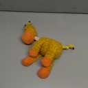 Indestructible Dog Toy, 2026 New Durable Plush Dog Toys for Aggressive Chewers, Squeaky Chew Toy for Small Medium Large Dogs Puppy Teething Toys (Orange)