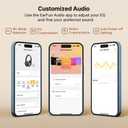 EarFun Tune Pro Active Noise Canceling Headphones, Wireless Bluetooth Headphones with 5 Mics, 120H Playtime, Bluetooth 5.4, Hi-Res Audio, Multipoint Connection, Custom EQ via App, Comfortable Fit