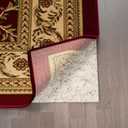 Ottomanson Non Slip Rug Pad Grip 3x6 1/8 Thick, Protection for Any Flooring Surface, Keep Your Runner Rug and Area Rugs in Place, 2'7" x 6', Beige