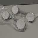 TAILI Shower Grab Bar Glow in The Dark, 2 Pack 12.2 in Grab Bars for Bathtubs and Showers, Shower Handles Shower Rails for Seniors and Elderly, Bathroom Safety Grip Removable No Drilling Waterproof Grey