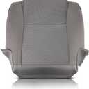 AUTOKAY Cloth Driver Bottom Seat Cover Gray Fits for Toyota Tacoma 2009-2015 - Manual, Gray