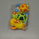 Baby Bath Toys, Floating Wind Up Swimming Turtle and Duck, Bathtub Toys, Pool Toys, Water Toys for Toddlers Boy Girl 3 Pack
