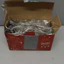 Ollny Net Lights Outdoor Mesh Lights IP67 Waterproof, 210LED 10x7ft Cool White Christmas Net Lights, Connectable Remote 8 Modes Tree Light for Bushes Shrubs Lawn Indoor Decorations