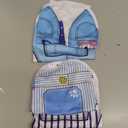 4 Pack Mesh Dog Shirts for Small Dogs: Stretchy Dog Clothes with Cute Patterns, Size XXS-XL Fit for 2-16lb Dogs Pet T-Shirts, Girl & Boy Puppy Clothes for Spring Summer (Blue Set, Small)