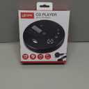 GPX PC332B Portable CD Player with Anti-Skip Protection, FM Radio and Stereo Earbuds - Black