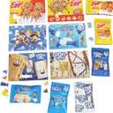 Spin Master Games, Snack Puzzles 6-Pack, 100 Pieces Each, Kids Puzzle, Eggo Waffles, Rice Krispies Treat & Pop Tarts, Preschool Toys for Girls & Boys, for Ages 6 & Up, One Size