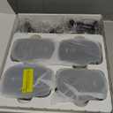 2.4G/5G WiFi Security Cameras Wireless Outdoor, 2K Home Security Camera with AI Motion Detection, Color Night Vision, IP66 Waterproof, 2-Way Audio, Siren, SD/Cloud, Works w/Alexa&Google Assistant 4PC