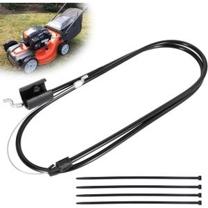 532176556 Engine Zone Control Cable for Craftsman Walk Behind Lawn Mower Murray Push Mower Troy-bilt Replacement Number: 532176556 162778 176556 532162778