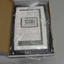 WallarGe Atomic Clock with Indoor Temperature and Humidity, 12.5 Inch Self-Setting Digital Wall Clock or Desk Clock, Battery Operated Digital Clock Large Display for Seniors, Auto DST