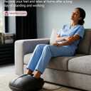 CuPiLo Foot Massager FSA Eligible HSA, 5 Compression Levels & Deep Kneading, Black