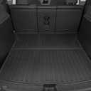 Cargo Mat for 2025 2026 Tesla Model Y Juniper Accessories (Standard Models Only), Full Coverage All Weather Trunk Cargo Liner with Backrest Protectors for Model Y 5 Seats