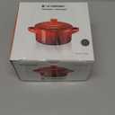 Le Creuset Stoneware Mini Round Cocotte, 14 oz., Oyster