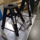 Sunex 1310 10-Ton Medium Height Pin Type Jack Stands, Pair, Black