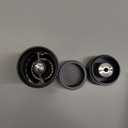 Luvan Pepper Grinder Mill, Heavy Duty Aluminum Manual Pepper Mill, Professional Grade Pepper Grinder with Stainless Steel Blade and Adjustable Coarseness, Black Pepper Mill Grinder Refillable Gift Set