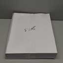 4 Pack Christmas Window Silhouette LED Lights Decorations, Santa Claus, Xmas Trees, Candy Cane, Snow Man Christmas Window Light Decorations with 50 Bulbs for Holiday Wall Door Glass Decorations