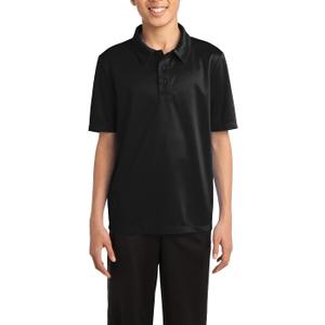 Short Sleeve Polo Shirts for Boys Silk Touch Performance Polo Shirts for Athletic Fit L