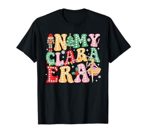 In My Clara Era Nutcracker Christmas Xmas Holiday Pajamas T-Shirt , size Large