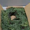 Alupssuc 9FT Christmas Garland, Cedar Garland -Real Touch Artificial Greenery Cypress Pine Garland for Mantle Table Railing Fireplace Indoor & Outdoor Christmas Decoration