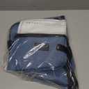 PETSFIT Travel Litter Box for Cats - Removable 2-Layer Leak-Proof Lining, Scratch-Resistant Fabric with Sturdy Support Frame, Cat Collapsible & Travel Litter Box Navy Blue (17"Lx13"Wx13"H)