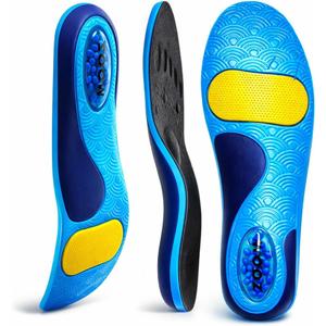 DynaZoom Arch Support Insoles Men Women,Gel Orthotic InsertsThe King of Dynamic Comfort with Air Cushion Shock Absorption for Plantar Fasciitis,Heel Pain,Work Boots,All-Day Standing,Sports (7-8 26CM)
