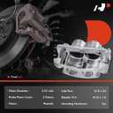 A-Premium Disc Brake Caliper Assembly with Bracket Compatible with Select Ford Models - For F-150 2004-2005, Lobo 2005 - Front Left Driver Side